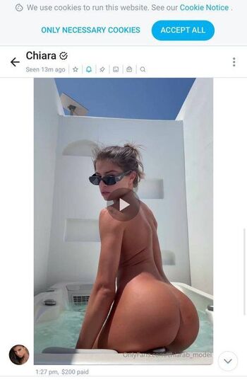 🔥 Chiara bianchino leaked private photo uncensored full
