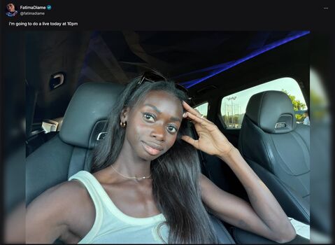 🔥 Fatima diame leaked private photo uncensored full