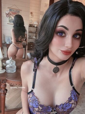 🔥 Fishy cosplay leaked private photo uncensored full